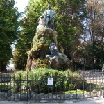 Parco Garibaldi oroszlán-szobra